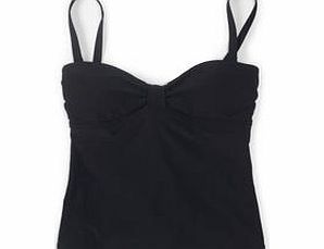 Boden St Lucia Tankini Top, Black,Sailor Blue