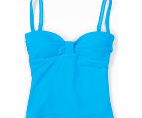 Boden St Lucia Tankini Top, Lotus Woodblock,Dark