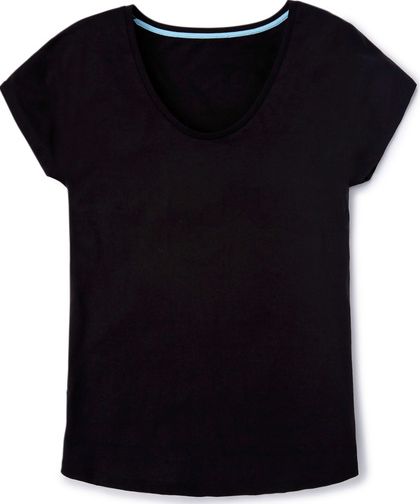 Boden, 1669[^]34982413 Supersoft V Neck Tee Black Boden, Black 34982413