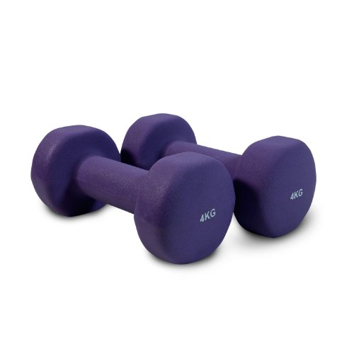 Vinyl Dumbbell Pair - 2 x 4kg