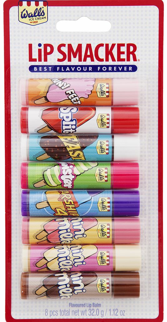 Lip Smacker Walls Ice-Cream Lip Balm 8 Piece