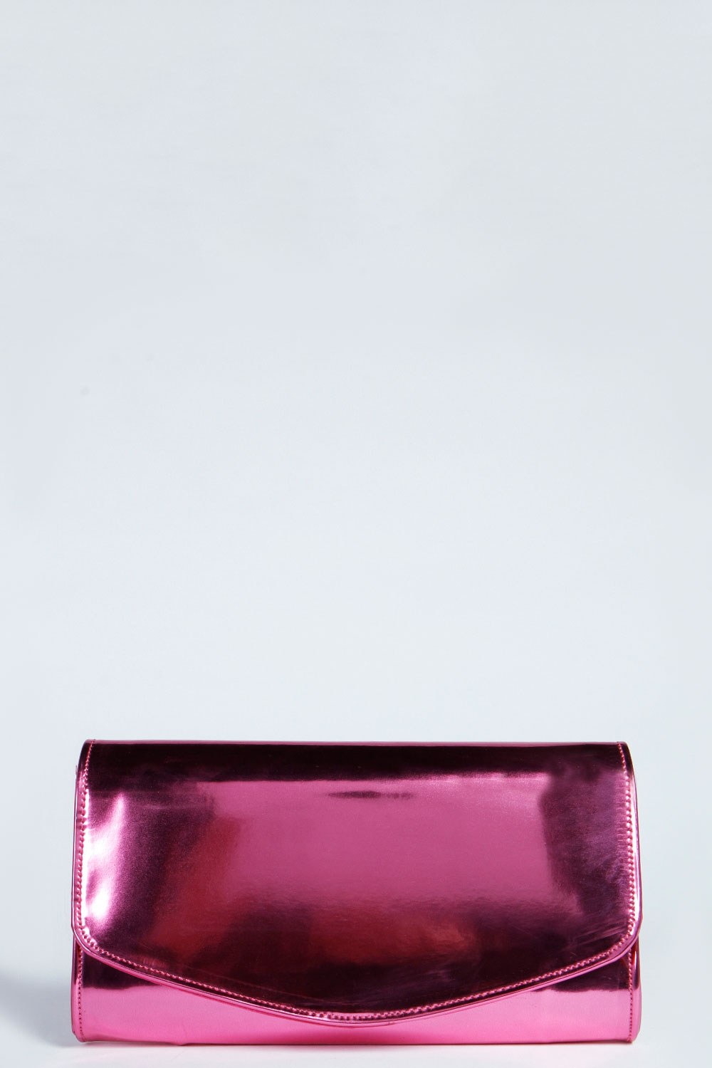 Amanda Hologram Clutch - pink, pink