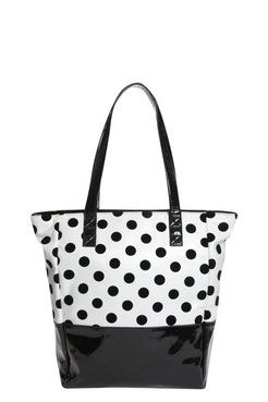 Ashleigh Polka Dot Large Shopper Female