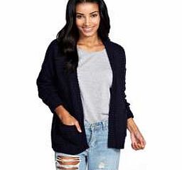 Chloe Laguna Bobble Knit Cardigan - navy azz22593