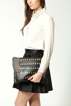 Nancy Oversized Cross Clutch Female