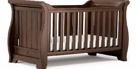 Boori Sleigh Cot Bed English Oak