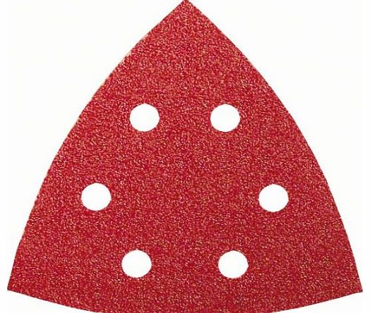 2609256A59 Sanding Sheets for Delta Sanders 105 mm 6 Holes Grit 120 Pack of 5 Sheets