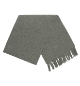 Hugo Boss Light Grey Tassle Scarf (Albarello)