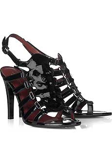 Patent Gladiator sandals