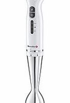 White cordless li-ion hand blender