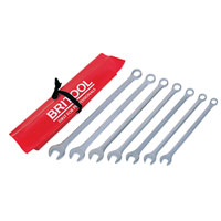 Britool 7 Piece Metric Long Combination Spanner Set