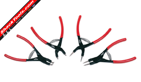 britool PCS3 4 Piece Circlip Plier Set 100mm max