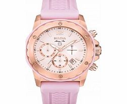 Bulova Ladies Marine Star Lavender Chronograph