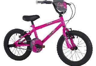 Bumper STUNT RIDER 18 INCH IN PINK/BLACK