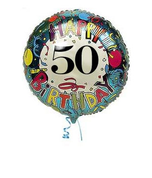 50th Birthday Balloon