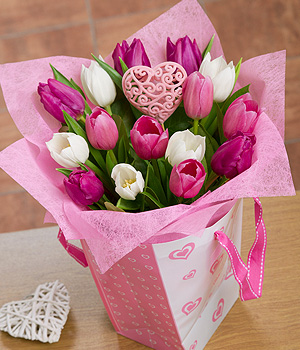 Mums Tulip Gift Bag FBMTB