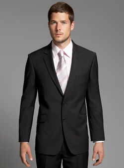 Black Performance Suit Jacket