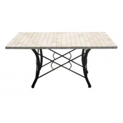 Rectangular Natural Mosaic Table (160cm x 90cm)