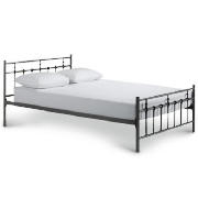 Double Bed Frame, Black with Comfyrest