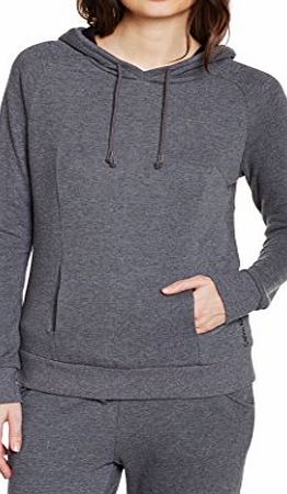 Calvin Klein Urban Hooded Top Pyjama Top - Heather Grey Charcoal