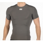 Mens Baselayer Hot T-Shirt Charcoal