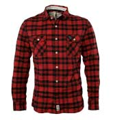 Canterbury Abbott Red / Black Check Shirt