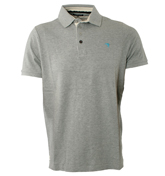 Canterbury Grey Marl Pique Polo Shirt