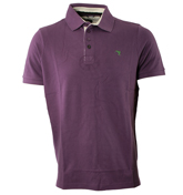 Canterbury Plum Pique Polo Shirt