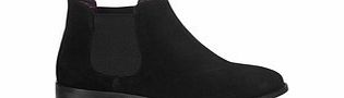 Carlton London Black suede Chelsea boots