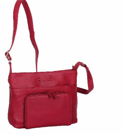 CASA DI BORSE Premium Leather Organiser Crossbody