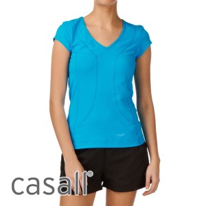 T-Shirts - Casall Darting T-Shirt - Water