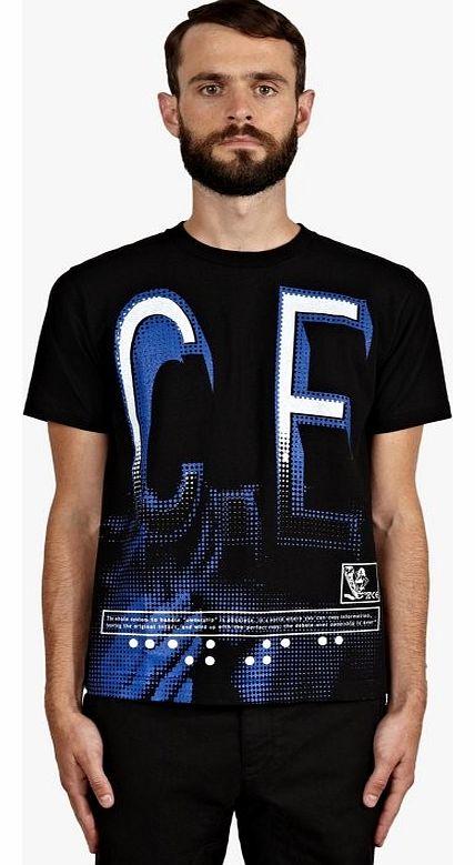 Mens Logo Print Cotton T-Shirt