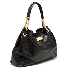 Cc Skye PRE-ORDER ITEM - CC Skye Black Python Leather