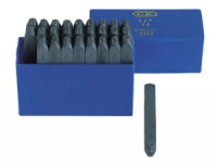 CEKA Ck Punches-Lett Set 27-10mm/3/8