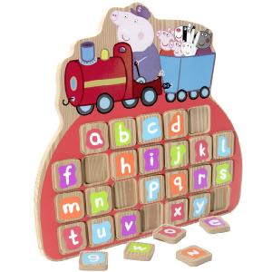 Knotwud Peepa Pig Alphabet Board