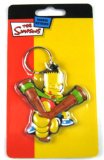 THE SIMPSONS - BART SIMPSON CATAPULT SLING SHOT KEYRING