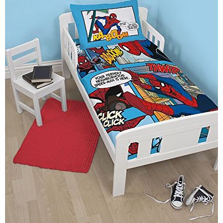  Disney Spiderman Ultimate Thwip Junior Panel Duvet Set