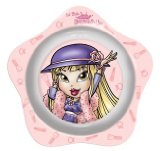 Lil Bratz Dressing Up Fun Shaped Melamine Bowl