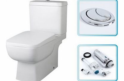 Falcon Bathroom White Ceramic Toilet