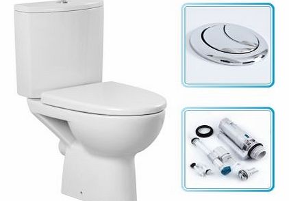 Short Projection Toilet Pan WC Soft