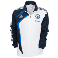 Adidas 09-10 Chelsea Presentation Jacket (white) - Kids