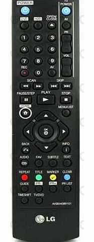 *BRAND NEW* LG DVD RECORDER RHT387H * RHT397H * RHT398H * RHT399H REMOTE CONTROL