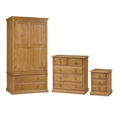 Double Wardrobe Bedroom Set 240.021