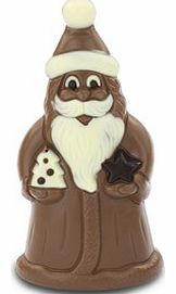 Milk chocolate Santa with tree & star (125g)