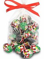 Santa chocolate eggs - Bag of 30