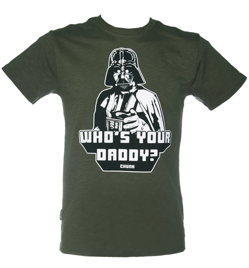 Mens Khaki Star Wars Whos The Daddy