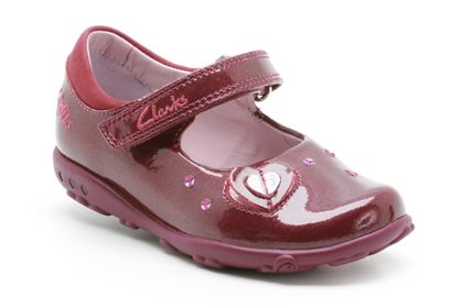 Clarks Elladora Fst Deep Fuchsia Patent