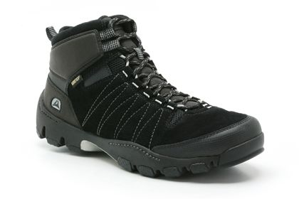 Prague Mid GTX Black Leather