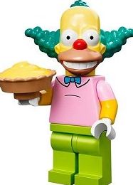 The Simpsons Lego Mini Figure Krusty The Clown