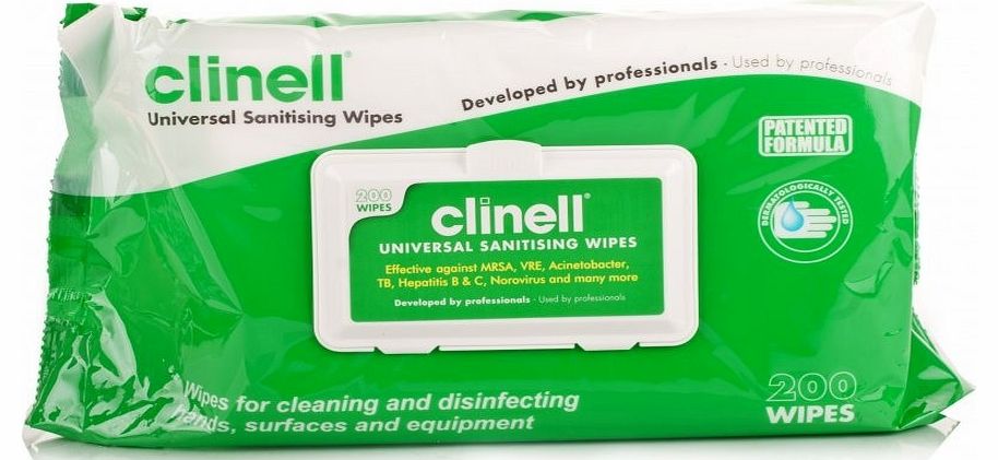 Universal Sanitising Wipes